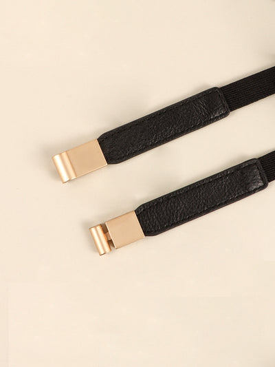 Kimi PU Elastic Skinny Belt