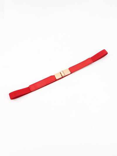 Kimi PU Elastic Skinny Belt