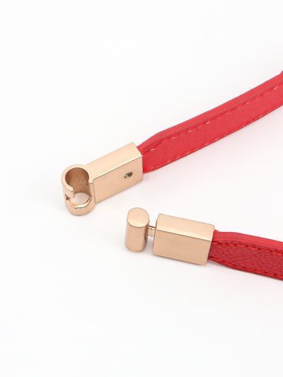 Kimi PU Elastic Skinny Belt