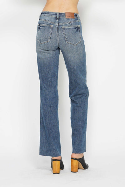 Judy Blue Kayleigh Tummy Control Straight Jeans