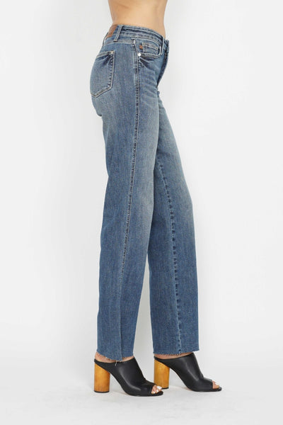 Judy Blue Kayleigh Tummy Control Straight Jeans