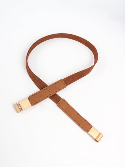 Kimi PU Elastic Skinny Belt