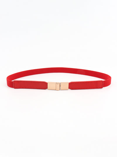 Kimi PU Elastic Skinny Belt