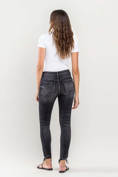 Lovervet Lori Raw Hem Cropped Skinny Jeans