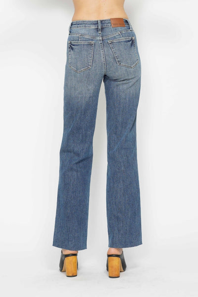 Judy Blue Kayleigh Tummy Control Straight Jeans