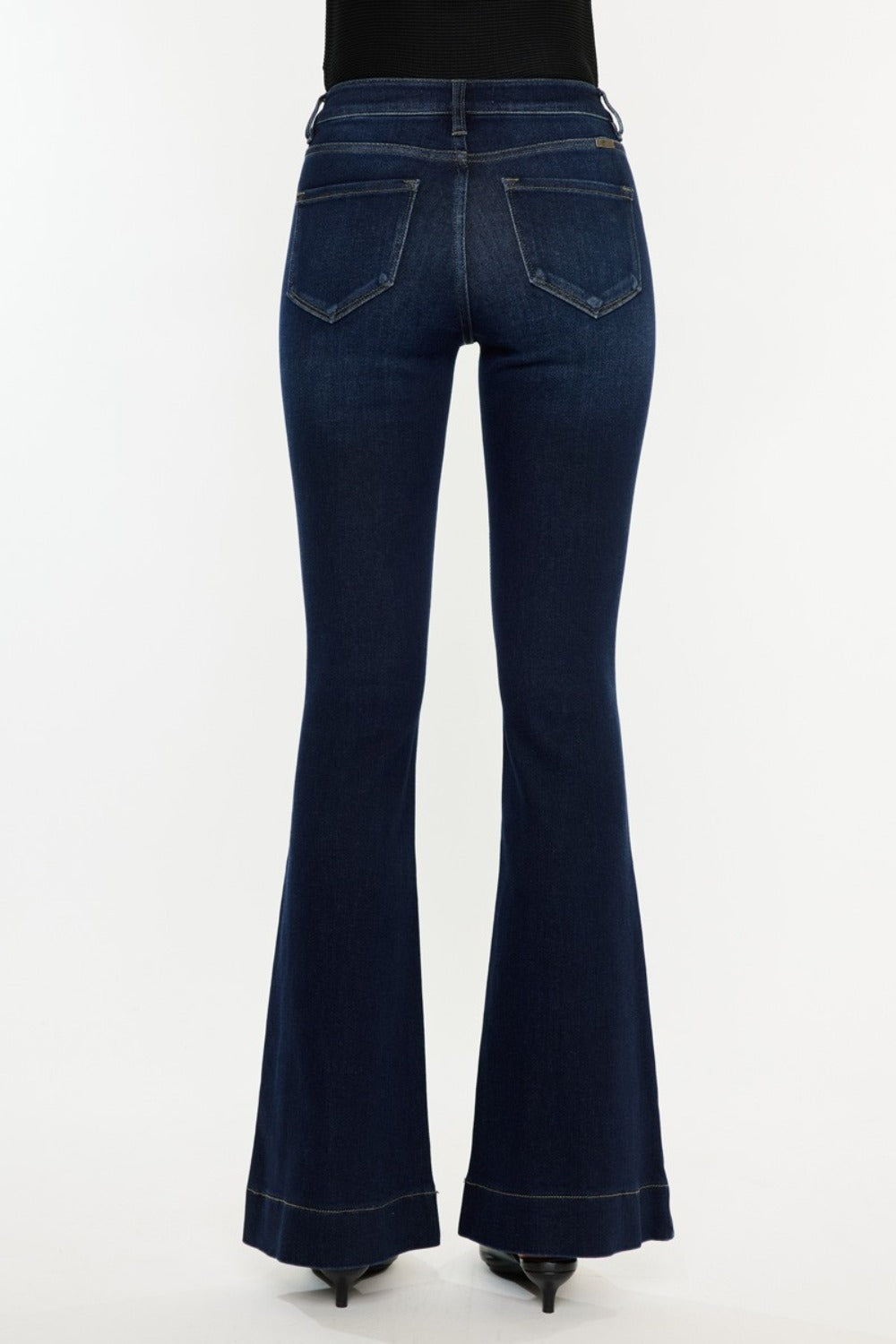 Kancan Karla High Rise Slim Flare Jeans