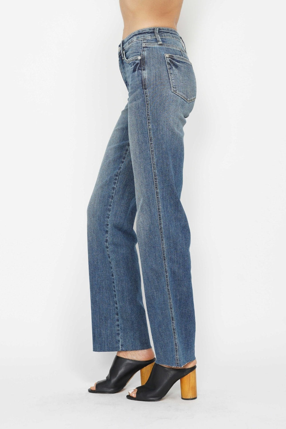 Judy Blue Kayleigh Tummy Control Straight Jeans