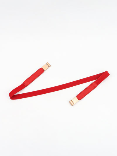 Kimi PU Elastic Skinny Belt