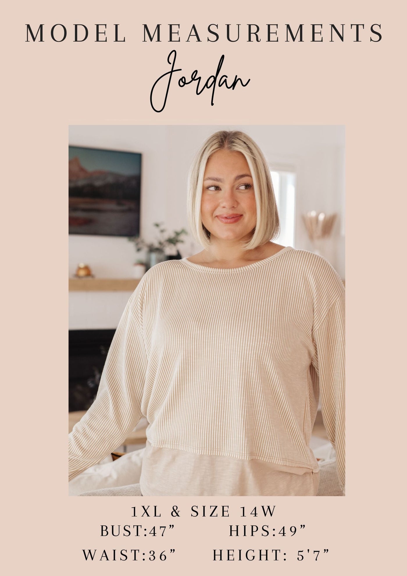 Gina V-Neck Blouse in Taupe