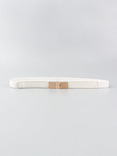 Kimi PU Elastic Skinny Belt