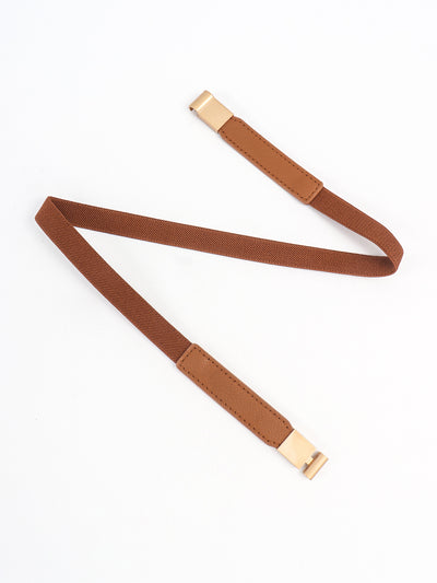 Kimi PU Elastic Skinny Belt