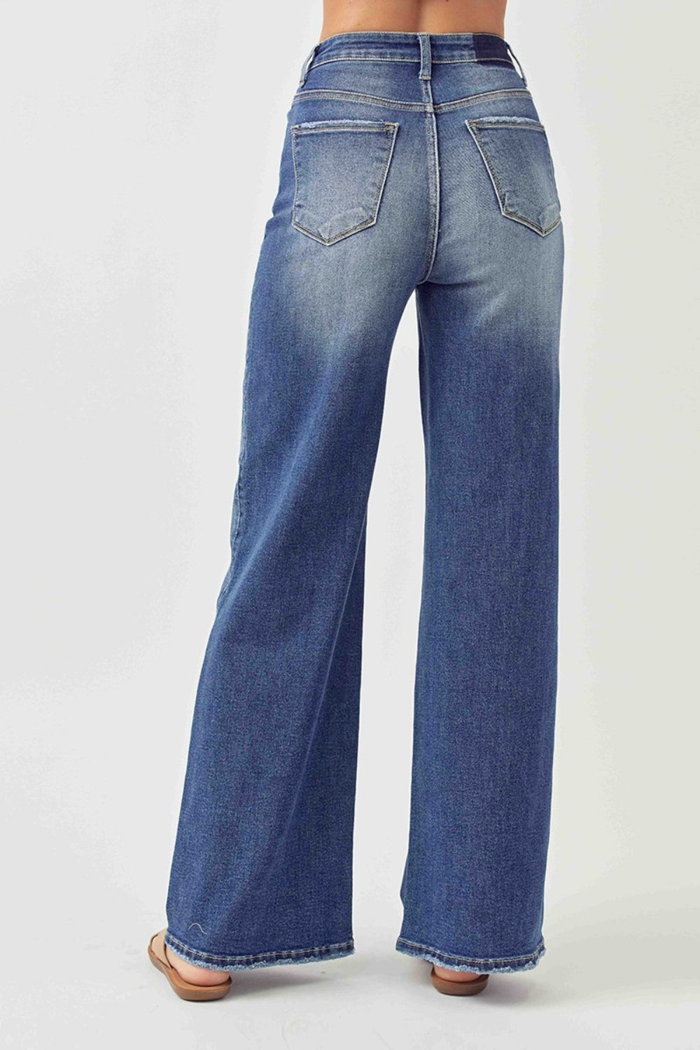 Risen Camden High Rise Wide Leg Jeans