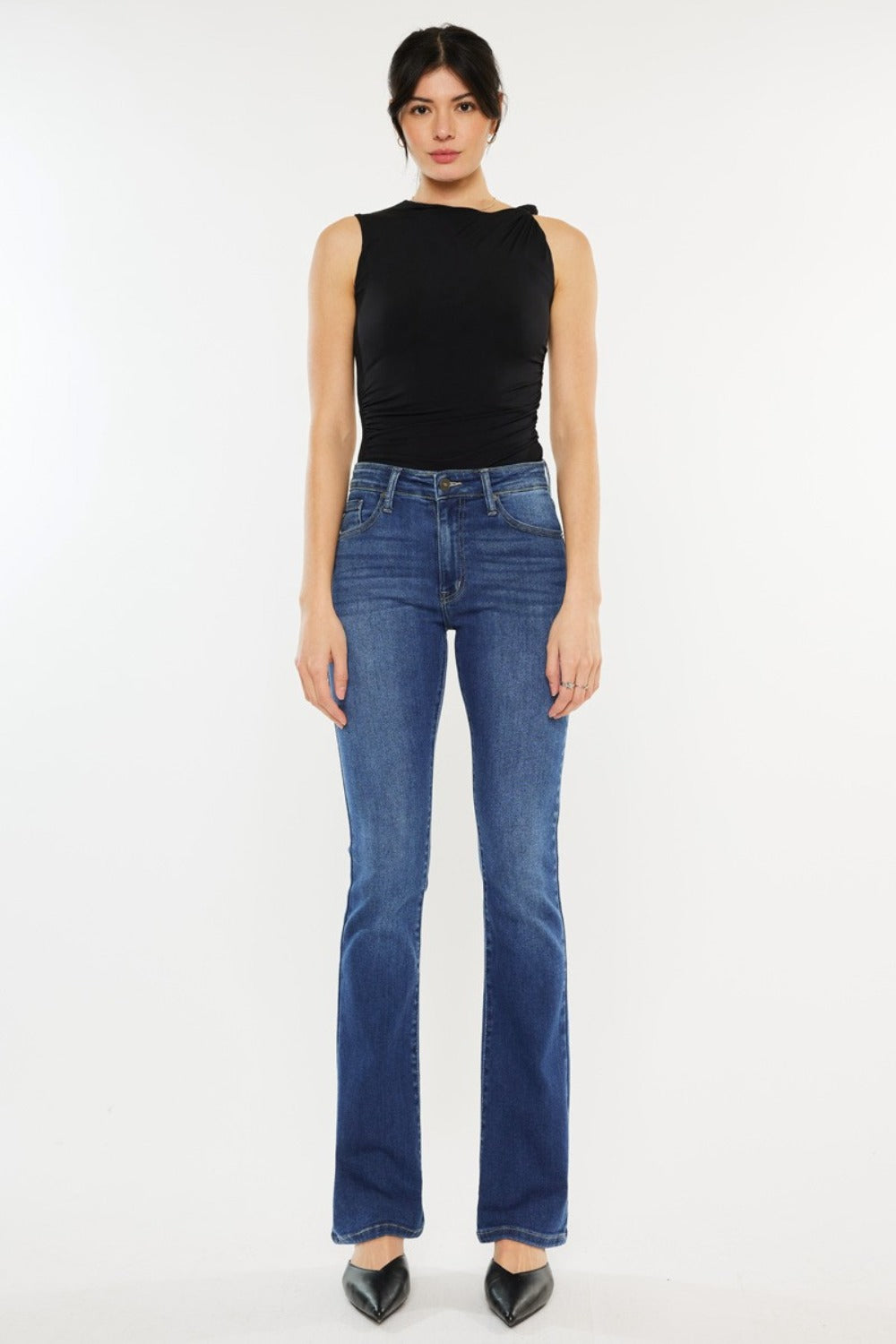 Kancan Jordan High Rise Slim Bootcut Jeans