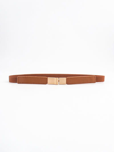 Kimi PU Elastic Skinny Belt