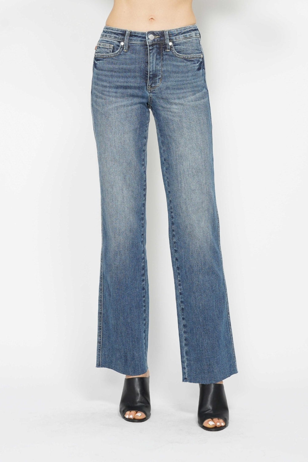 Judy Blue Kayleigh Tummy Control Straight Jeans