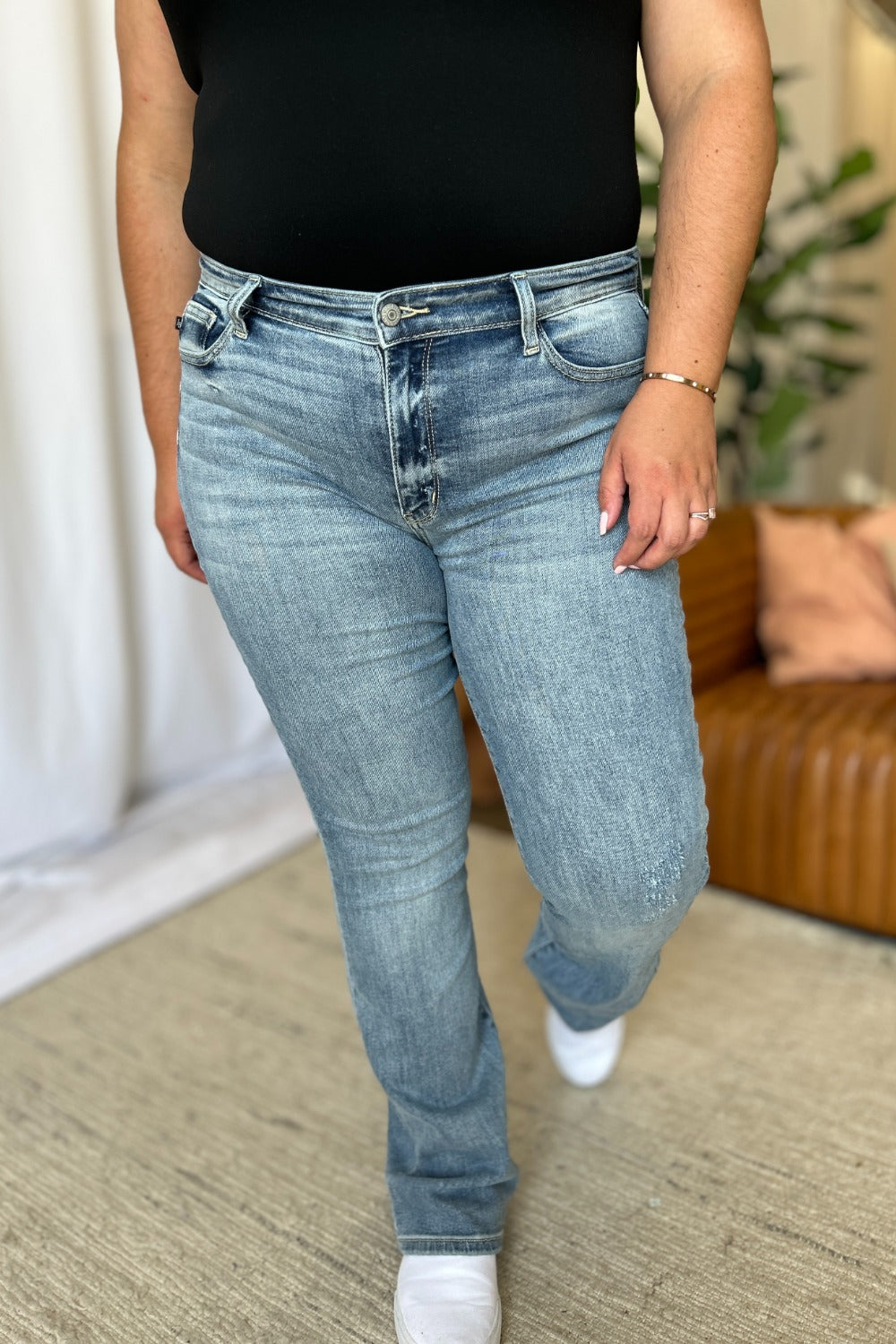 Judy Blue Alanna Medium Rise Bootcut Jeans