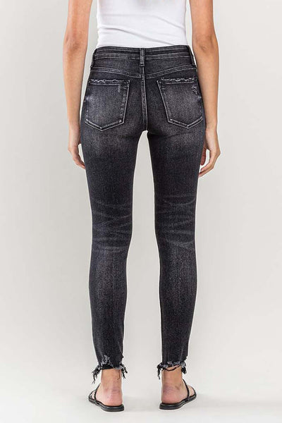 Lovervet Lori Raw Hem Cropped Skinny Jeans