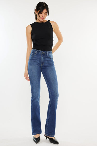 Kancan Jordan High Rise Slim Bootcut Jeans