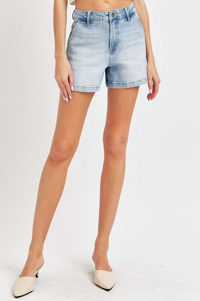 Risen Mary Anne High Rise Denim Shorts