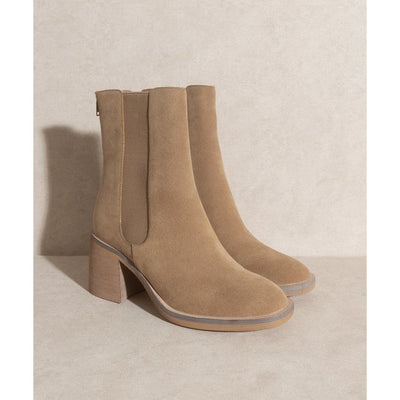 Olivia Chelsea Heel Boots