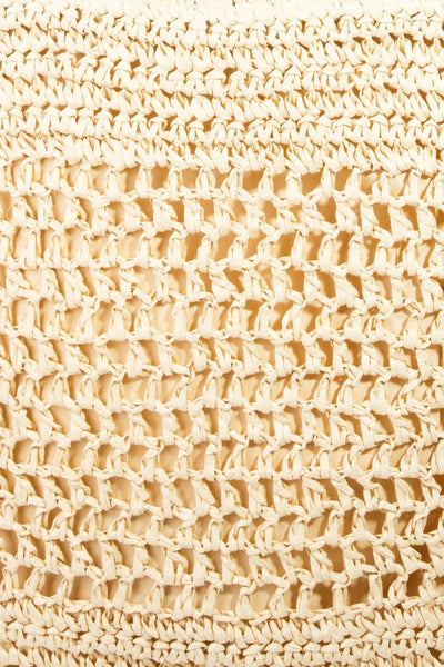 Tammy Straw-Paper Crochet Tote Bag