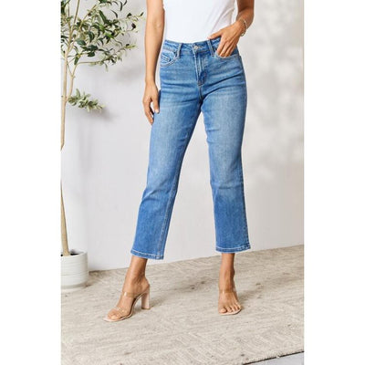 BAYEAS Christa High Waist Straight Jeans