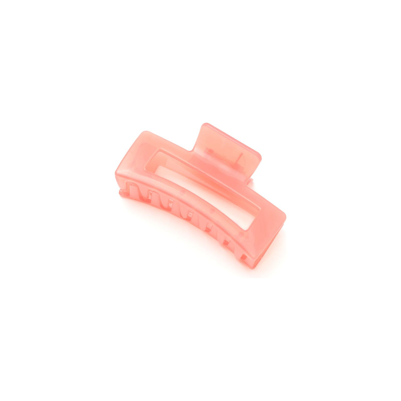 Jelly Rectangle Claw Clip in Watermelon