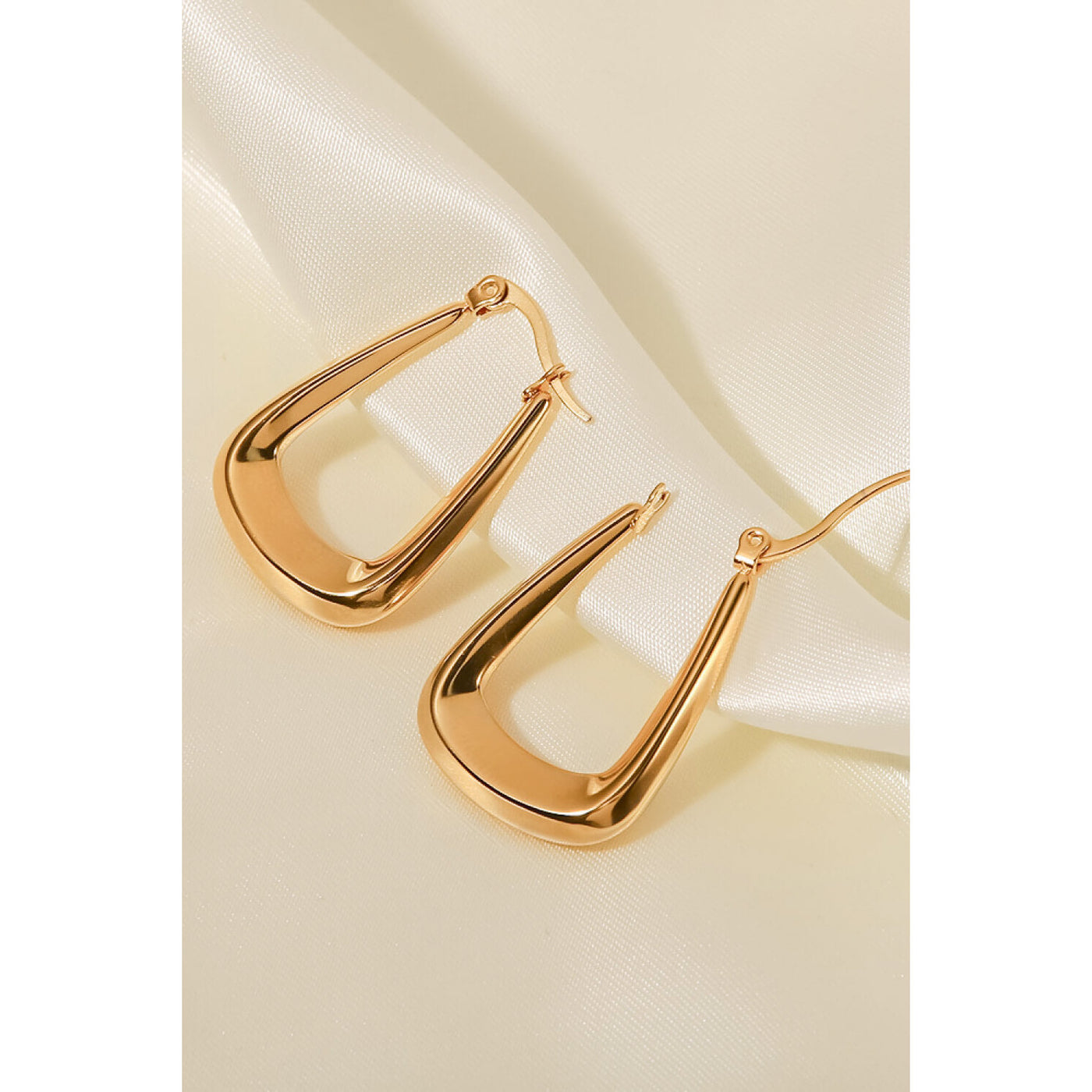 Portland 18K Gold-Plated Geometric Earrings